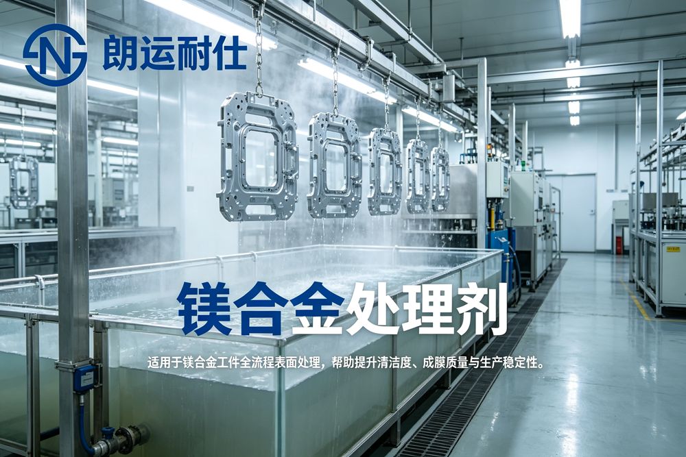 一批工件发黑返工让我重新选择镁合金处理剂之路