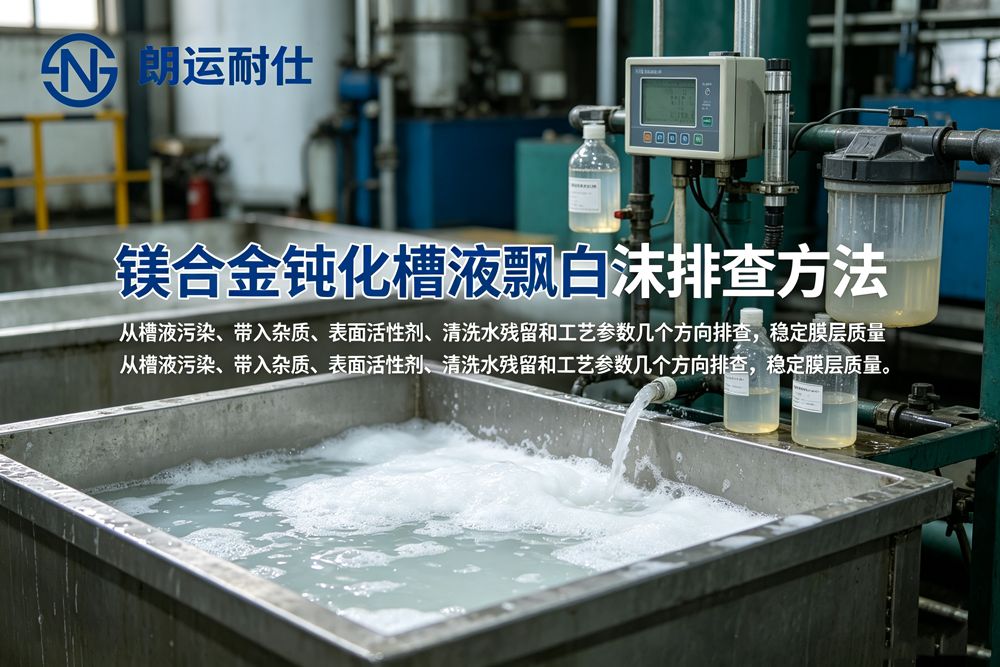 镁合金皮膜剂成膜太薄怎么办车间师傅分享调整方法